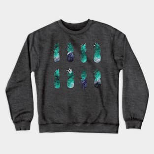 Pineapple Paint Design Crewneck Sweatshirt